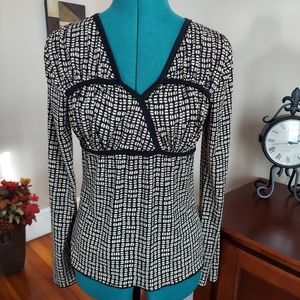 Max Studio Empire Waist Knit Blouse